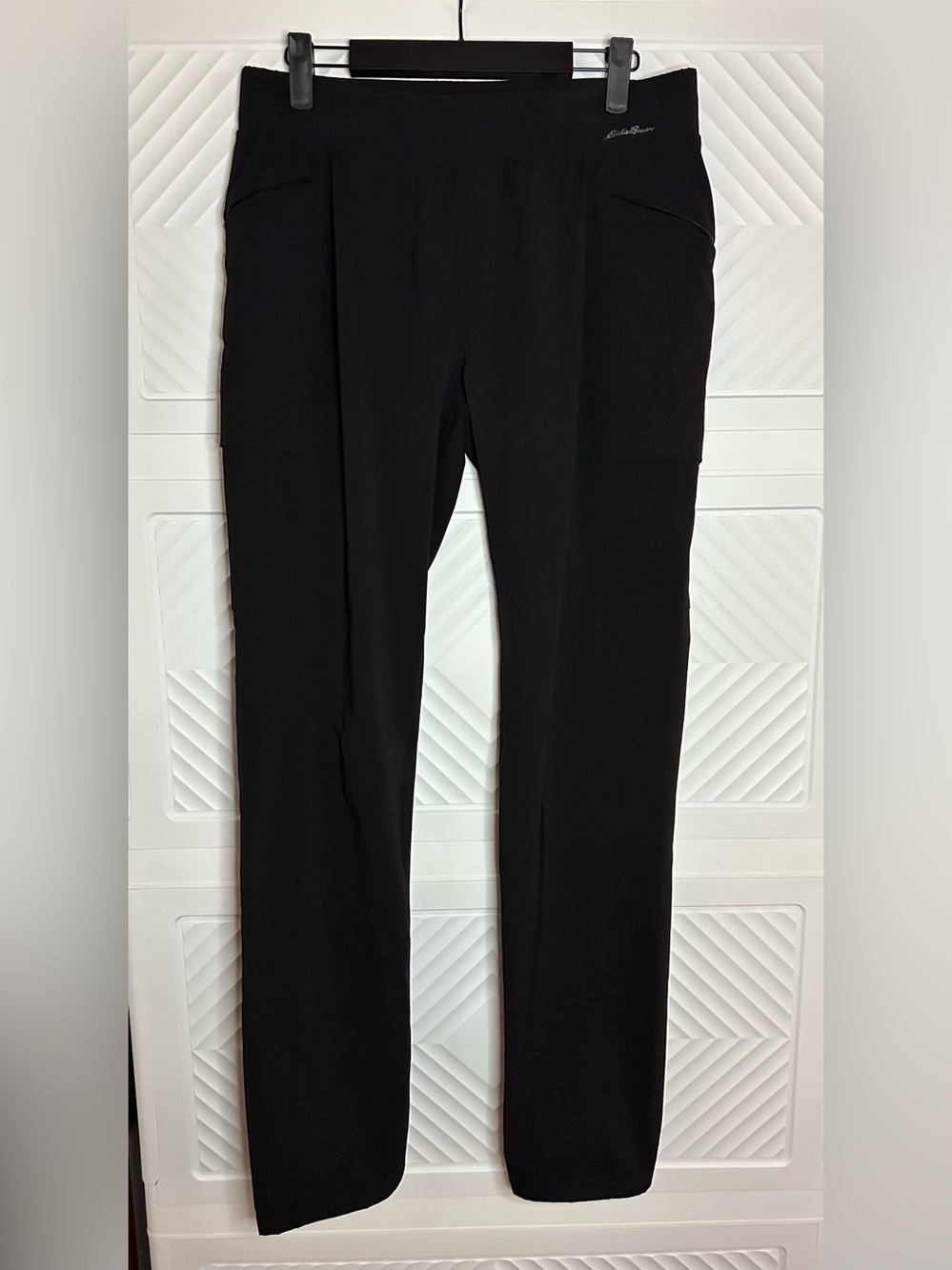 Eddie Bauer Black Women's Track Pants with Pockets